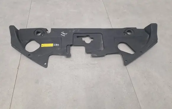 Engine bonnet/hood lock trim molding