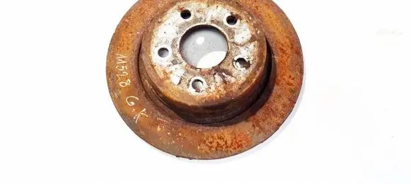 Ford Grand C-MAX Rear brake disc NEVENTILIUOJAMAS