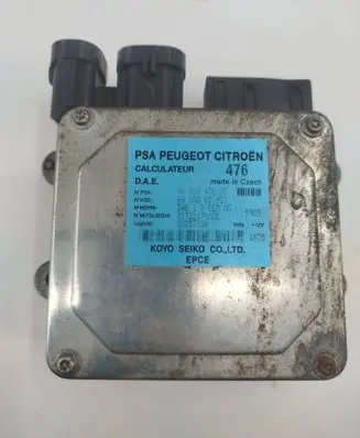 Peugeot 1007 Power steering control unit/module 9659947680 Q1T22176MZE 6900000937