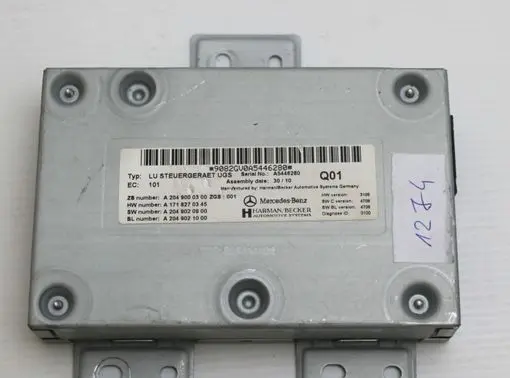 Mercedes-Benz C W204 Head unit multimedia control A2049000300