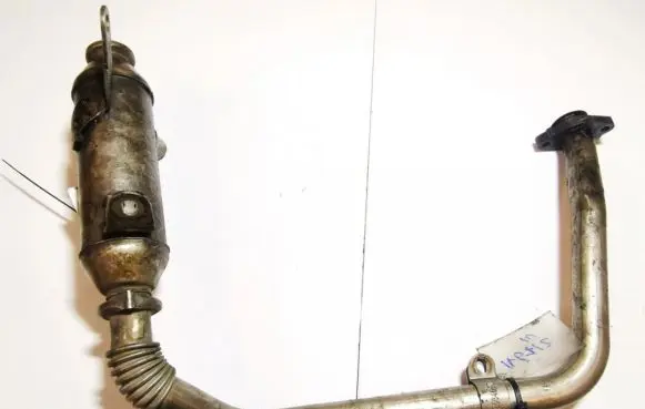 Peugeot 807 EGR valve cooler 9640843480