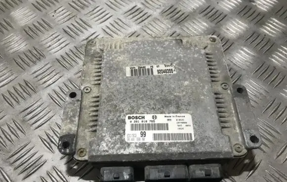 Peugeot 607 Engine control unit/module 0281010765 9644199680