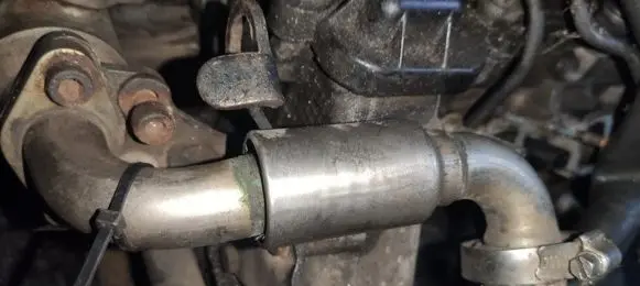 BMW 3 E46 EGR valve line/pipe/hose