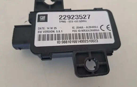 Chevrolet Corvette C7 Tire pressure sensor 22923527
