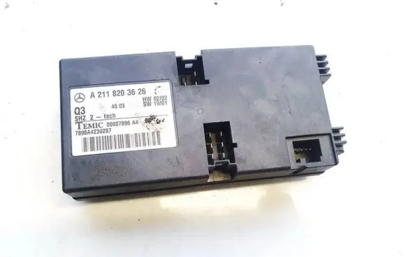 Mercedes-Benz E W211 Other control units/modules A2118203626 7896a4230287