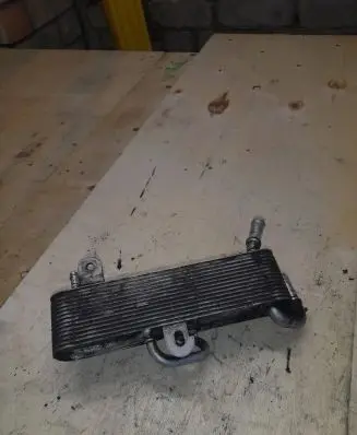 Audi A8 S8 D3 4E Fuel cooler (radiator) 057203491G 8504227