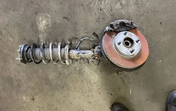 Ford Fiesta Front wheel hub spindle knuckle