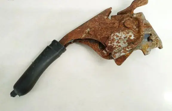 Nissan Maxima Handbrake/parking brake lever assembly