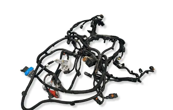 Engine installation wiring loom