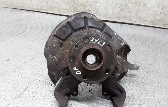 Volkswagen Polo IV 9N3 Front wheel hub spindle knuckle
