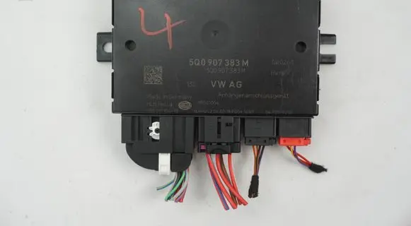 Skoda Superb B5 (3U) Tow bar trailer control unit/module 5Q0907383M