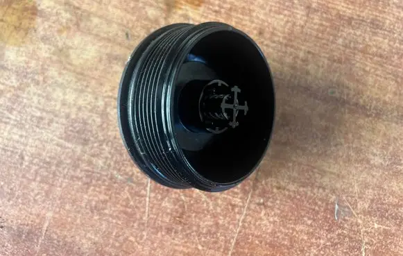 Volkswagen Golf VI Oil filter cover 045115433E