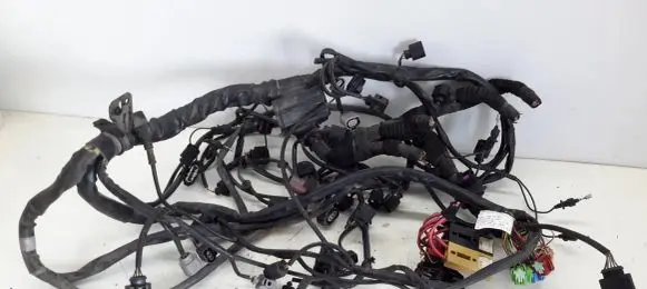 Audi A8 S8 D3 4E Engine installation wiring loom 4E1971713BH