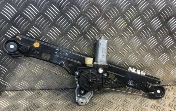 Mercedes-Benz C W203 Rear door window regulator with motor 2038202942