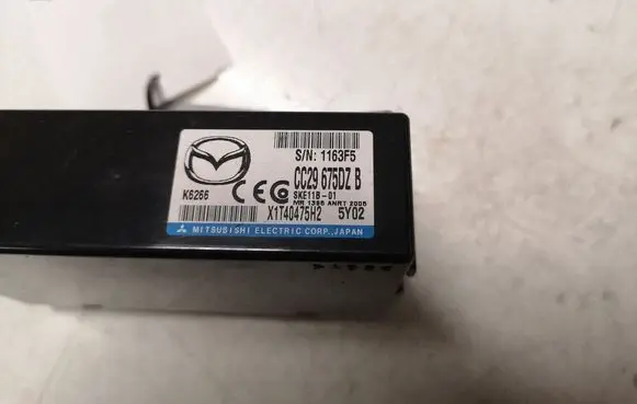 Mazda 5 Other control units/modules CC29675DZB K6266 1163F5