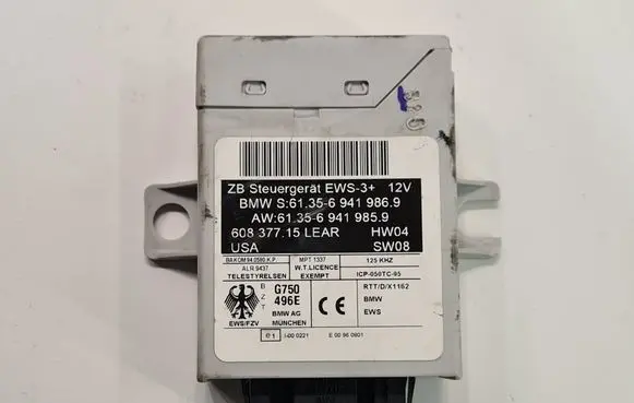 BMW X5 E53 Immobilizer control unit/module 613569419869