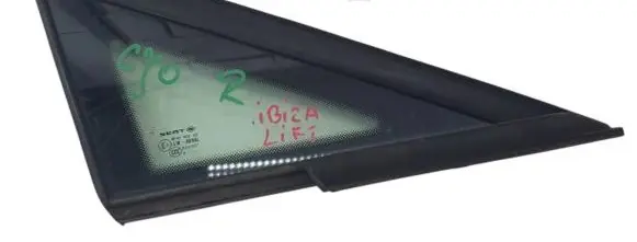 Seat Ibiza IV (6J,6P) Front triangle window/glass 6j0845412-4car