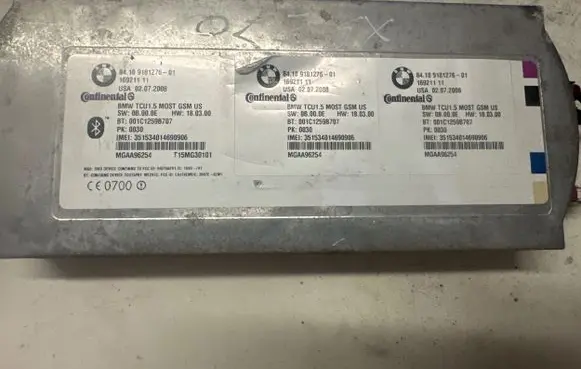 BMW X5 E70 Bluetooth control unit module 9181276