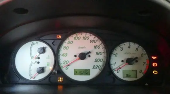 Mazda Premacy Speedometer (instrument cluster) WSCB84A IMPRK1221351