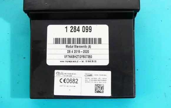DS Automobiles 4 Central body control module 9801695280 IMPRK1284099