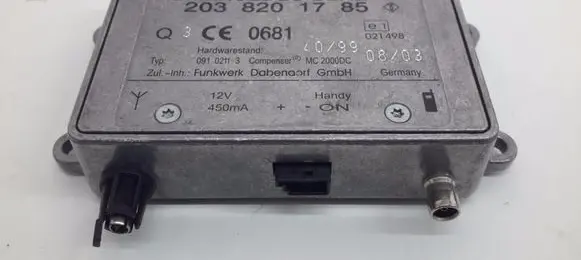 Mercedes-Benz CLC CL203 Aerial antenna amplifier A2038201785