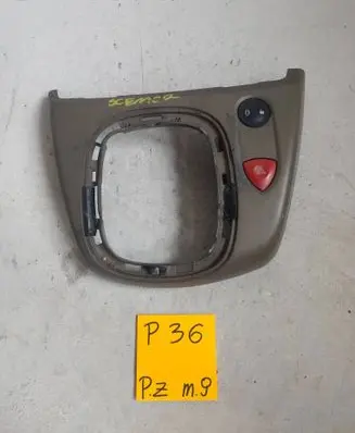 Renault Scenic II - Grand scenic II Gear shifter surround trim plastic 820019955C