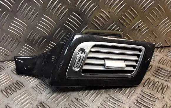 Dashboard air vent grill cover trim
