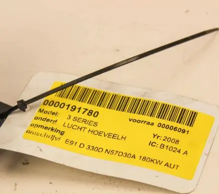BMW 5 E60 E61 Mass air flow meter 7807020
