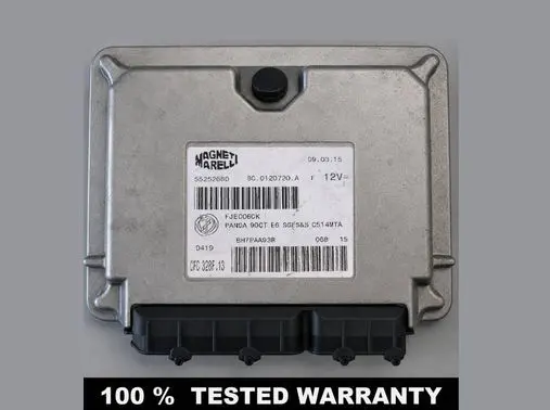 Fiat Panda III Engine control unit/module ECU 55252680 CFC328F13 BC0120720A