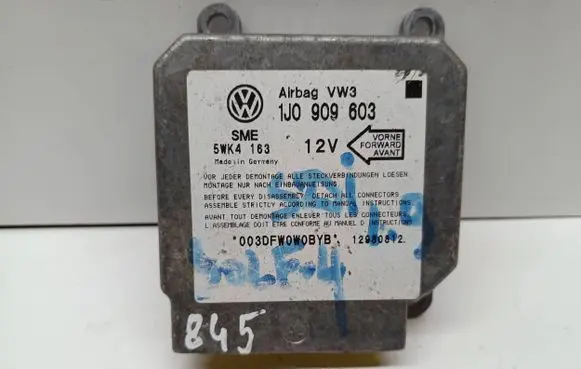 Volkswagen Golf IV Airbag control unit/module 1J0909603 12980812 5WK4163