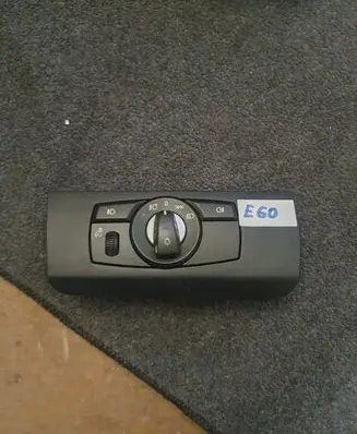 BMW 5 E60 E61 Light switch 