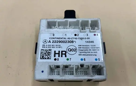 Mercedes-Benz C W205 Door control unit/module A2229002308 A2229015903 A2229021008