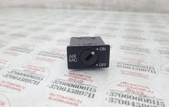 Audi A4 S4 B8 8K Passenger airbag on/off switch 1K0919237C