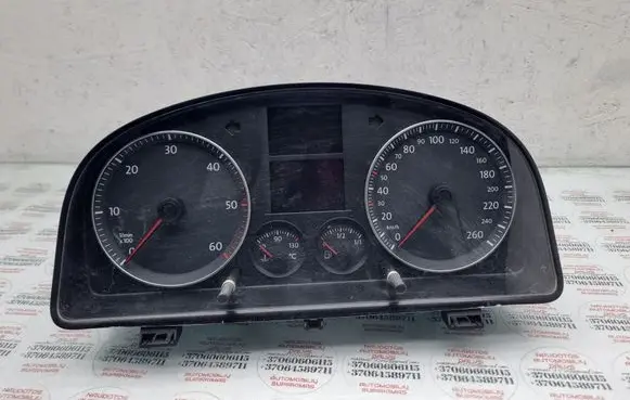 Volkswagen Touran I Speedometer (instrument cluster) 1T0920861A