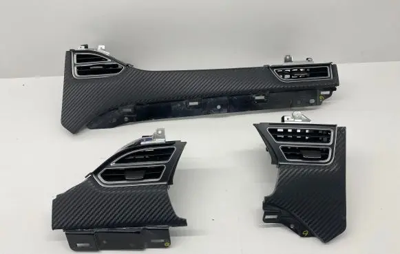 Tesla Model S Dashboard side air vent grill/cover trim 100783400C 600762900C 100782500C
