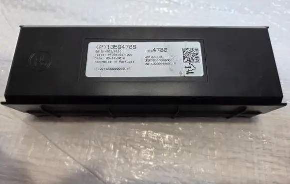Opel Meriva B Air conditioner control unit module 13594788
