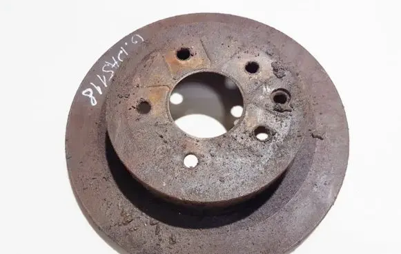 Nissan X-Trail T31 Rear brake disc ventiliuojamas
