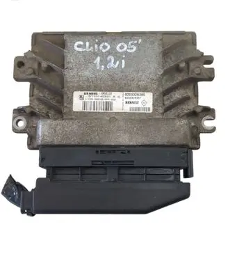 Renault Clio II Engine control unit/module 8200326395 8200326387 S110140201A