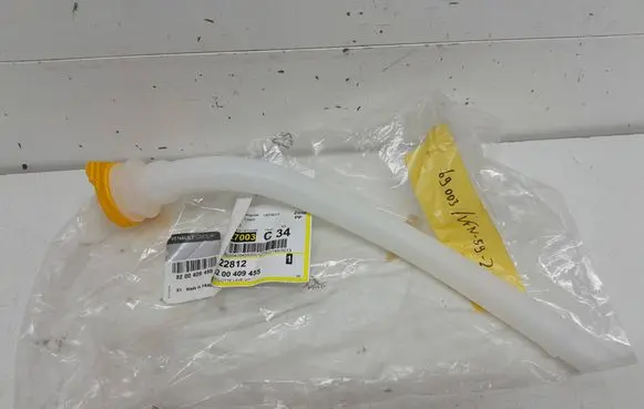 Renault Kangoo II Window washer liquid tank fill tube 8200409455
