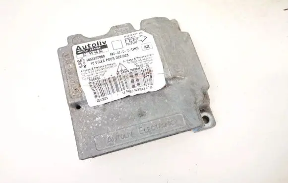 Peugeot 407 Airbag control unit/module 9655880880 603554600