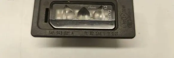 Number plate light