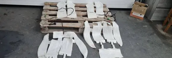 Audi A7 S7 4G Seat trim 4G0963555N 51230