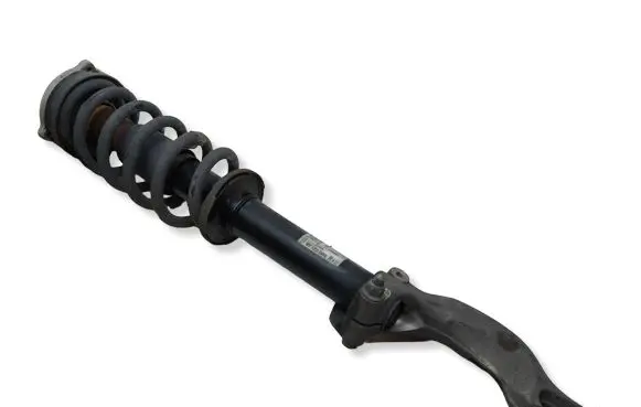 Audi Q7 4M Front shock absorber with coil spring 4M0031AB E5408101