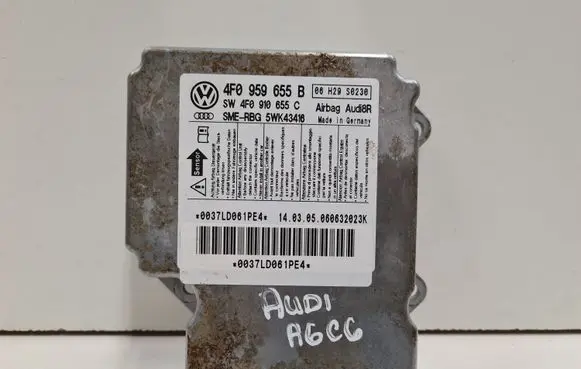 Audi A6 S6 C6 4F Airbag control unit/module 4F0959655B 4F0910655C