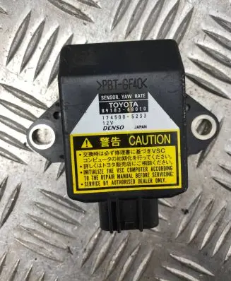Toyota Avensis Verso ESP acceleration yaw rate sensor 8918348010