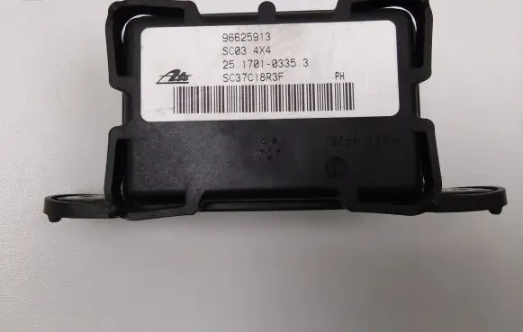 ESP acceleration yaw rate sensor