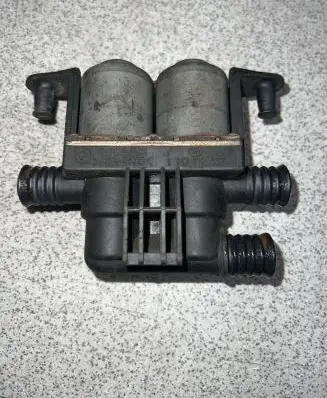 Coolant heater control valve