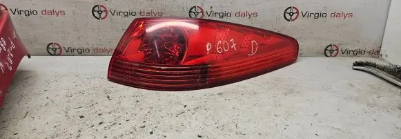 Peugeot 607 Rear/tail lights