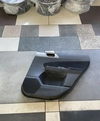 Rear door card panel trim