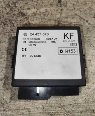 Opel Zafira A Comfort/convenience module 24437076 F005V00155 021838